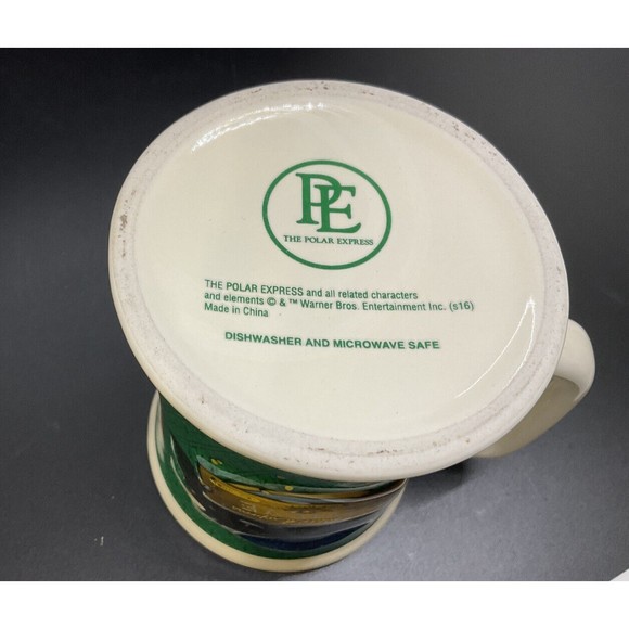 The Polar Express Train “Believe”  3D Cup Mug Christmas Hot Chocolate 12 Oz - Picture 5 of 7